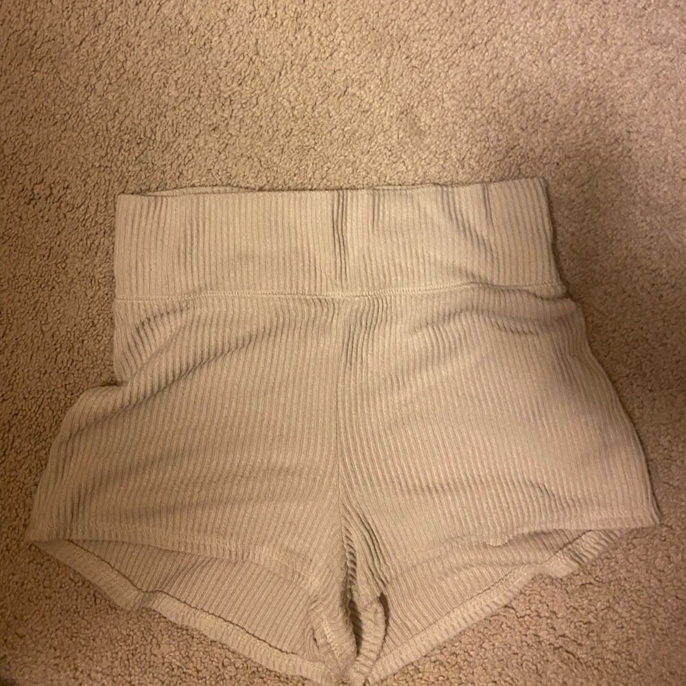 Abercrombie & Fitch Cozy Rib Lounge Shorts